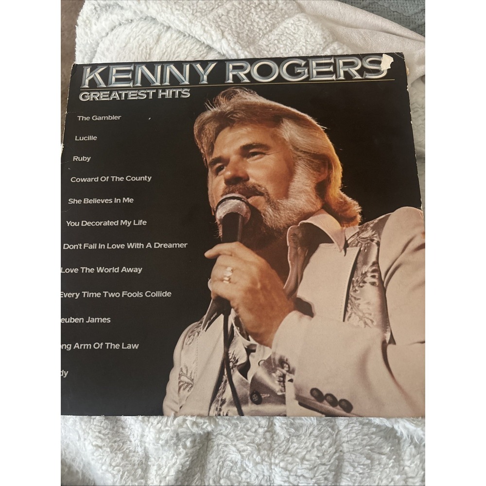 Kenny Rogers - Greatest Hits - 1980 Vinyl LP Record Album